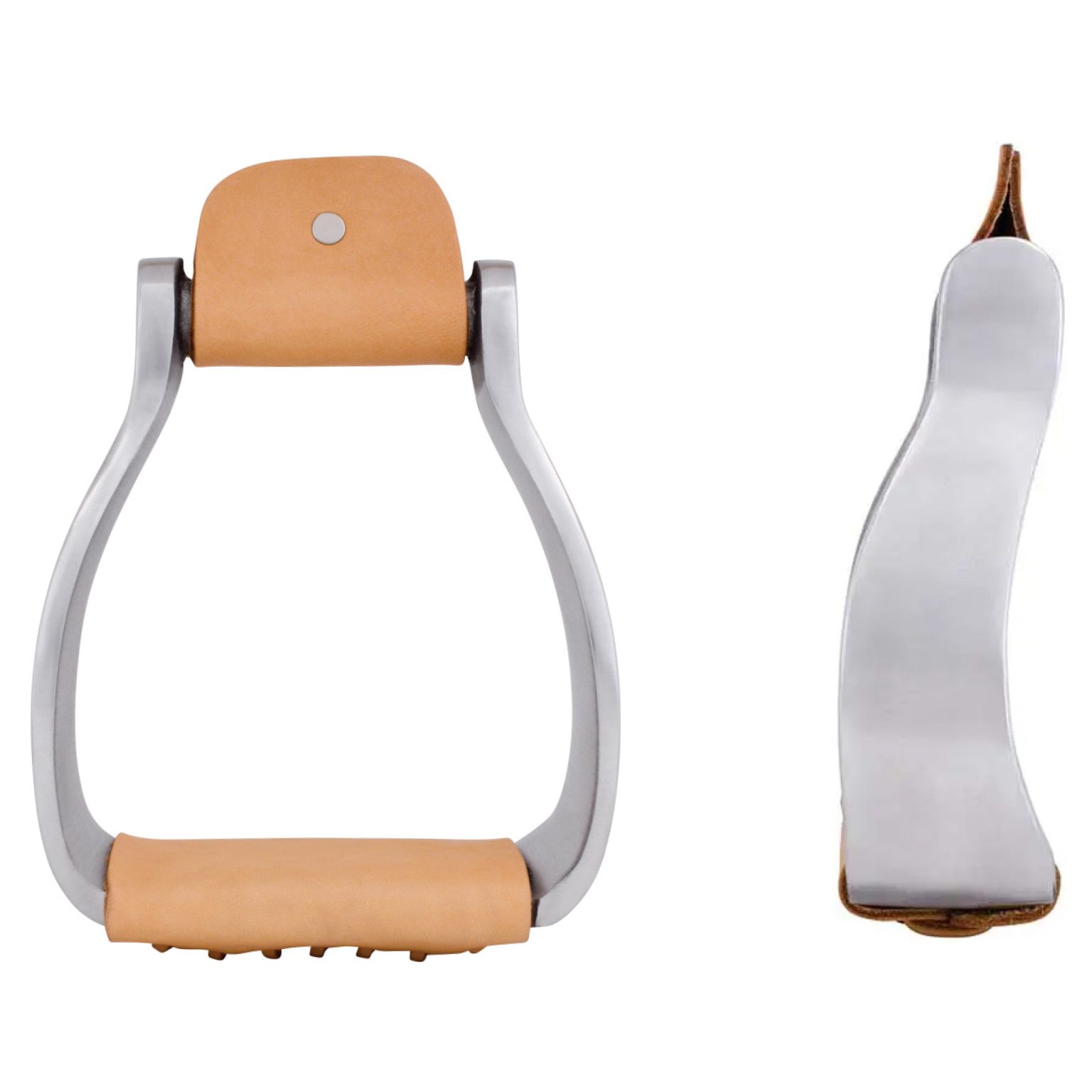 Cowboy Tack Aluminium Offset Stirrups | Your Saddlery