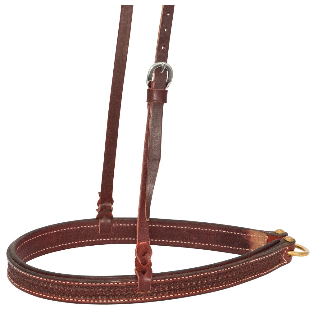 Cowboy Tack Rosewood Spider Stamp Noseband | Your Saddlery