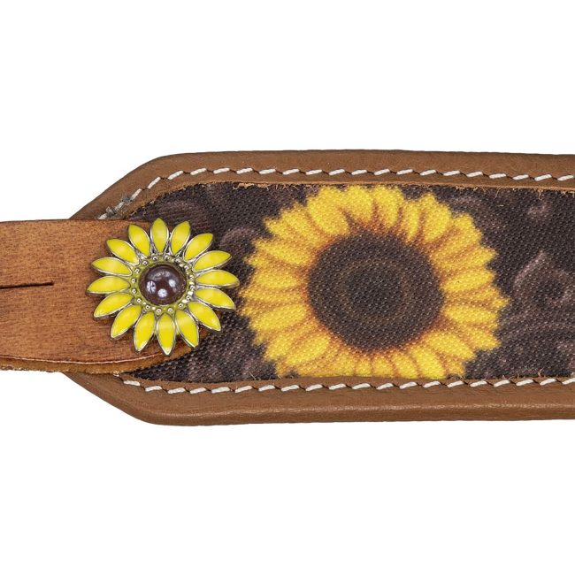 Silver Royal Ladies Sunflower Spur Straps - Image 2