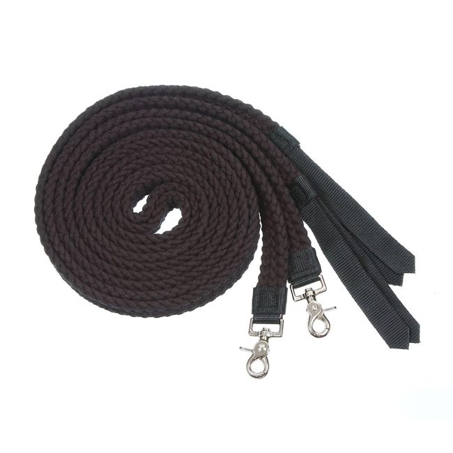 Tough1 Flat Cotton Split Reins