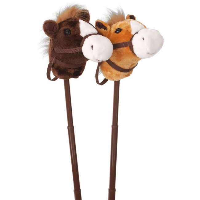 Adjustable Stick Horse with Sound